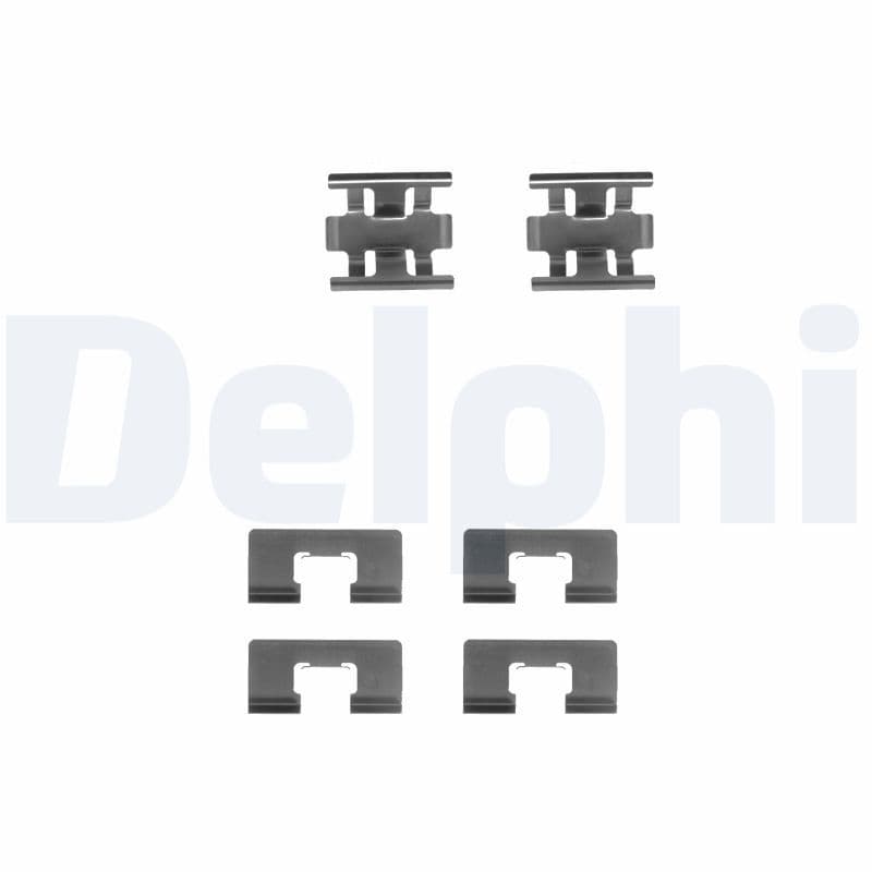 Set accesorii, placute frana DELPHI LX0196
