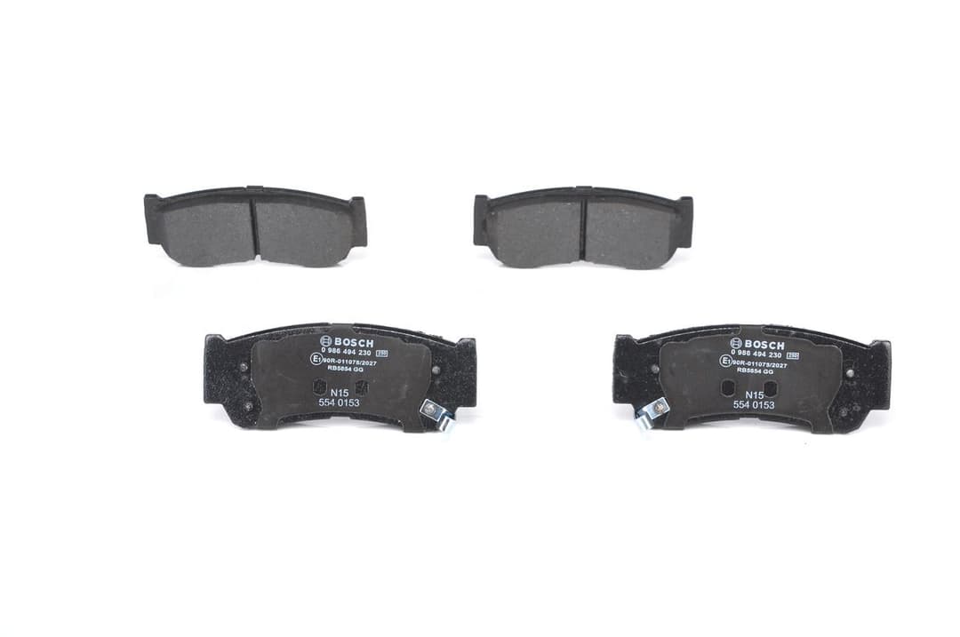 set placute frana,frana disc BOSCH 0 986 494 230
