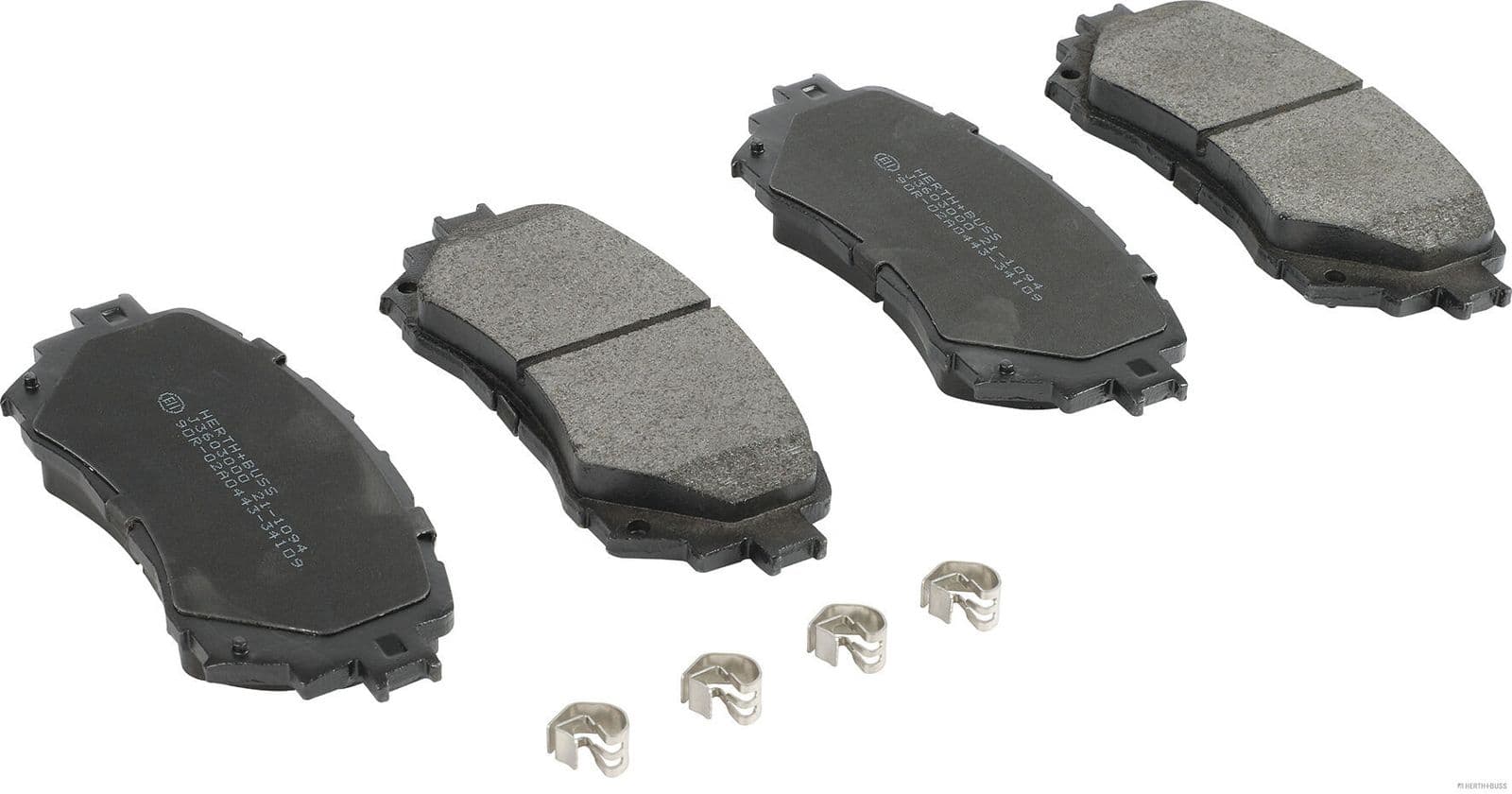 set placute frana,frana disc HERTH+BUSS JAKOPARTS J3603000