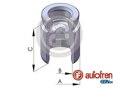Piston, etrier frana AUTOFREN SEINSA D025652
