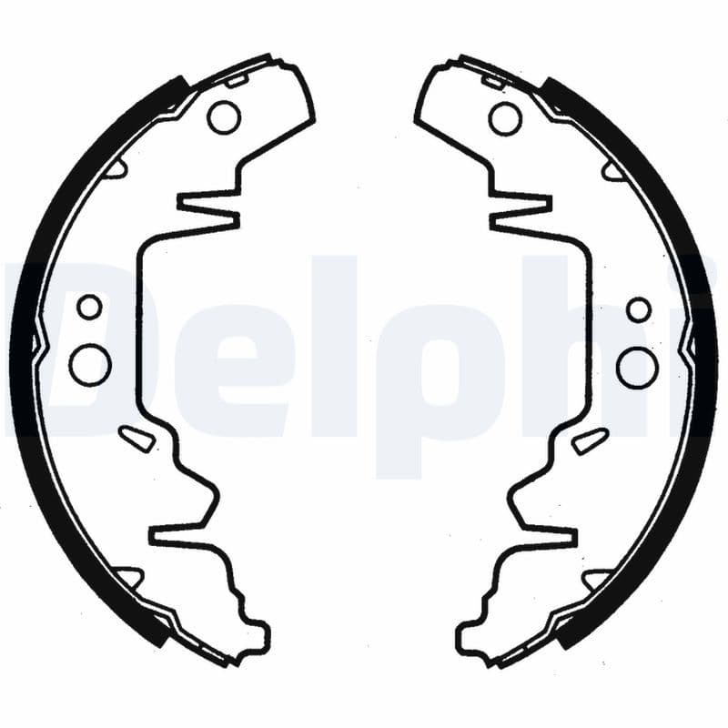 Set saboti frana DELPHI LS1814