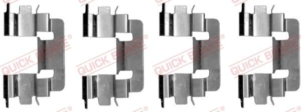 Set accesorii, placute frana QUICK BRAKE 109-1229
