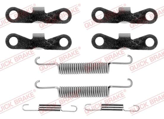 set accesorii, saboti frana parcare QUICK BRAKE 105-0720