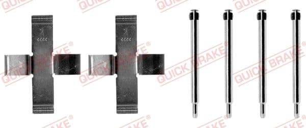 Set accesorii, placute frana QUICK BRAKE 109-0925