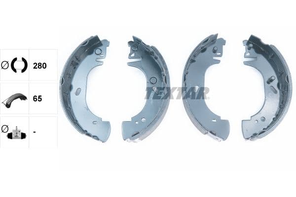 Set saboti frana TEXTAR 91054500