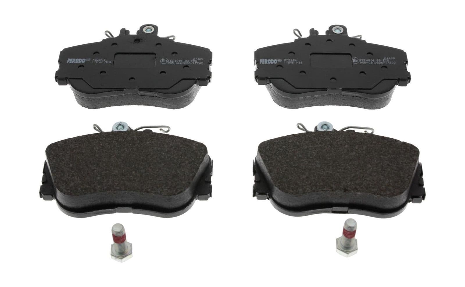 set placute frana,frana disc FERODO FDB854