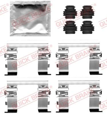 Set accesorii, placute frana QUICK BRAKE 109-0200