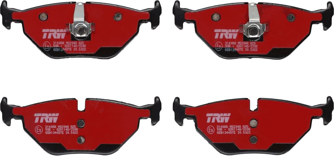 set placute frana,frana disc TRW DTEC COTEC GDB1344DTE