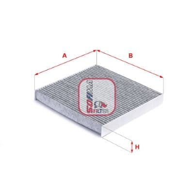 Filtru, aer habitaclu SOFIMA S 4306 CA