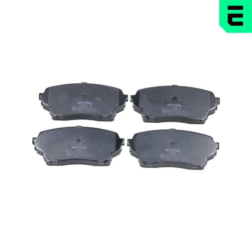 set placute frana,frana disc OPTIMAL BP-12568