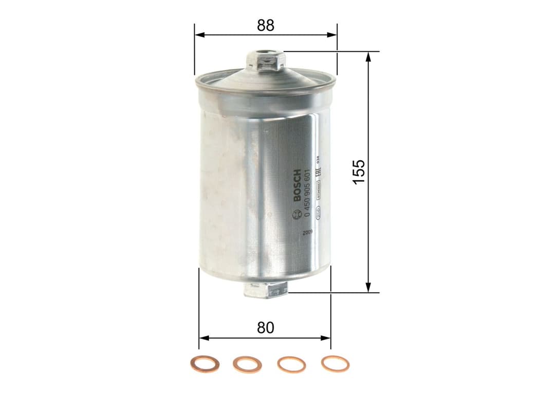 filtru combustibil BOSCH 0 450 905 601