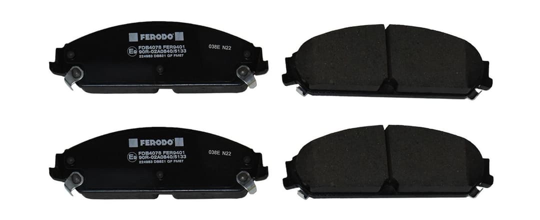 set placute frana,frana disc FERODO PREMIER FDB4078