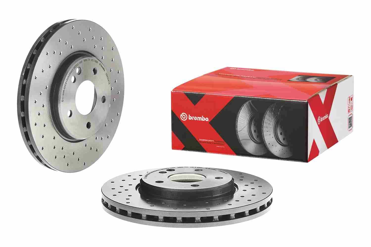 Disc frana BREMBO XTRA LINE - Xtra 09.8304.1X
