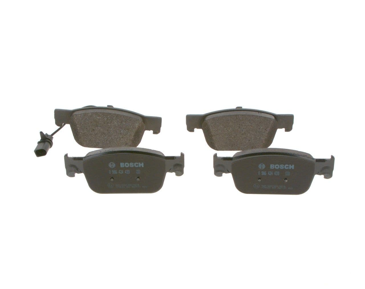 set placute frana,frana disc BOSCH 0 986 424 433