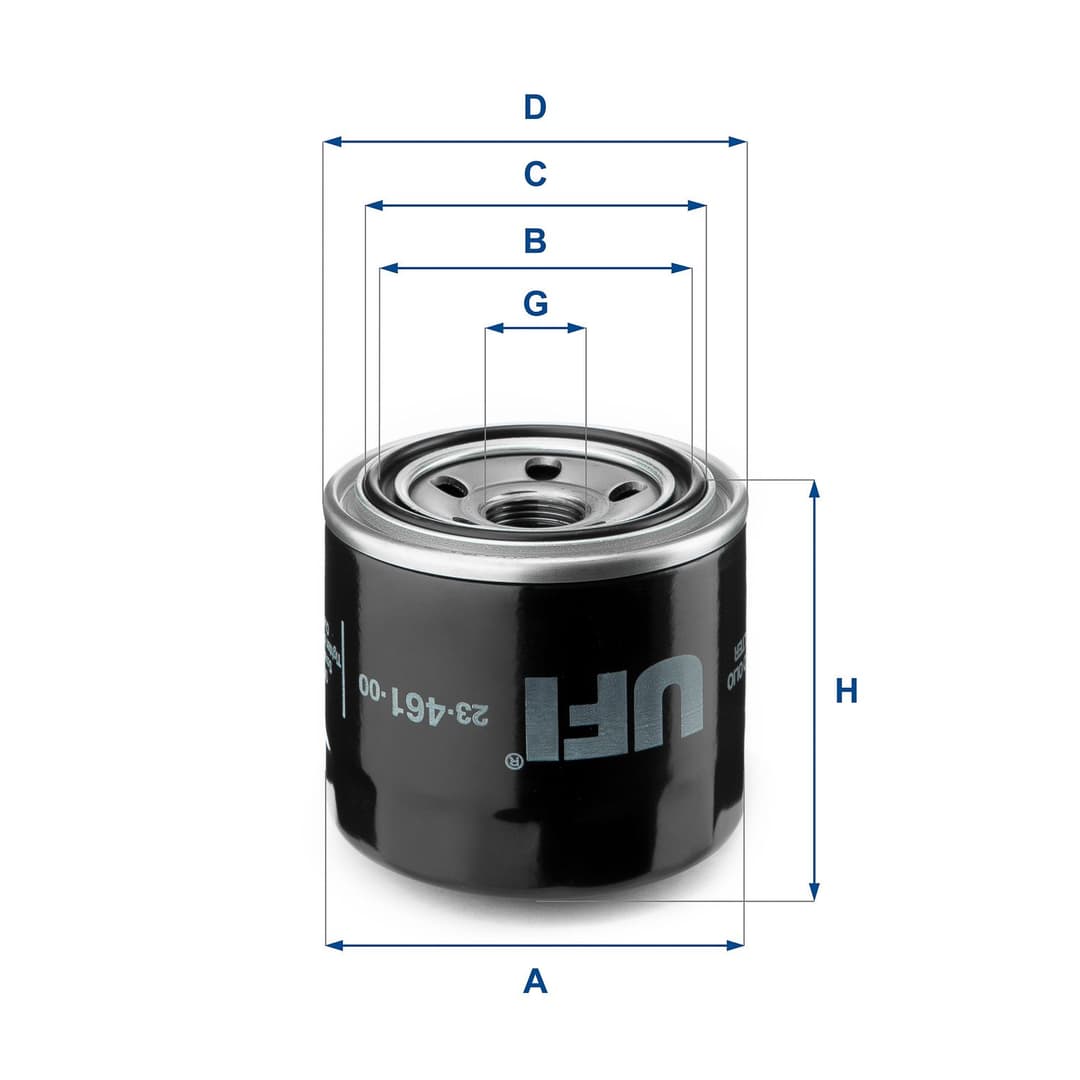 Filtru ulei UFI 23.461.00