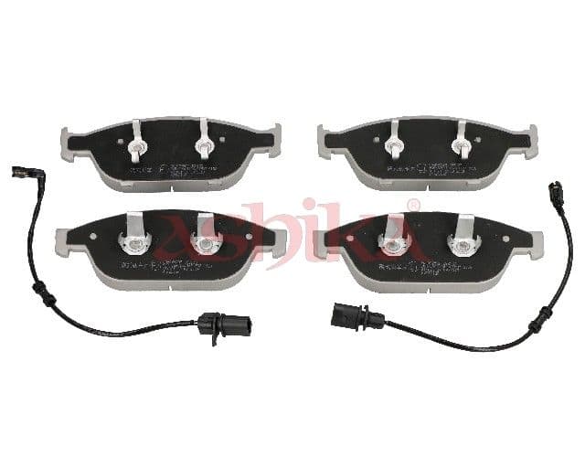 set placute frana,frana disc ASHIKA 50-00-0925