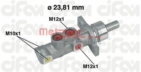 Pompa centrala, frana METZGER 202-362