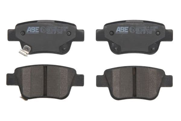 set placute frana,frana disc ABE C22031ABE-P