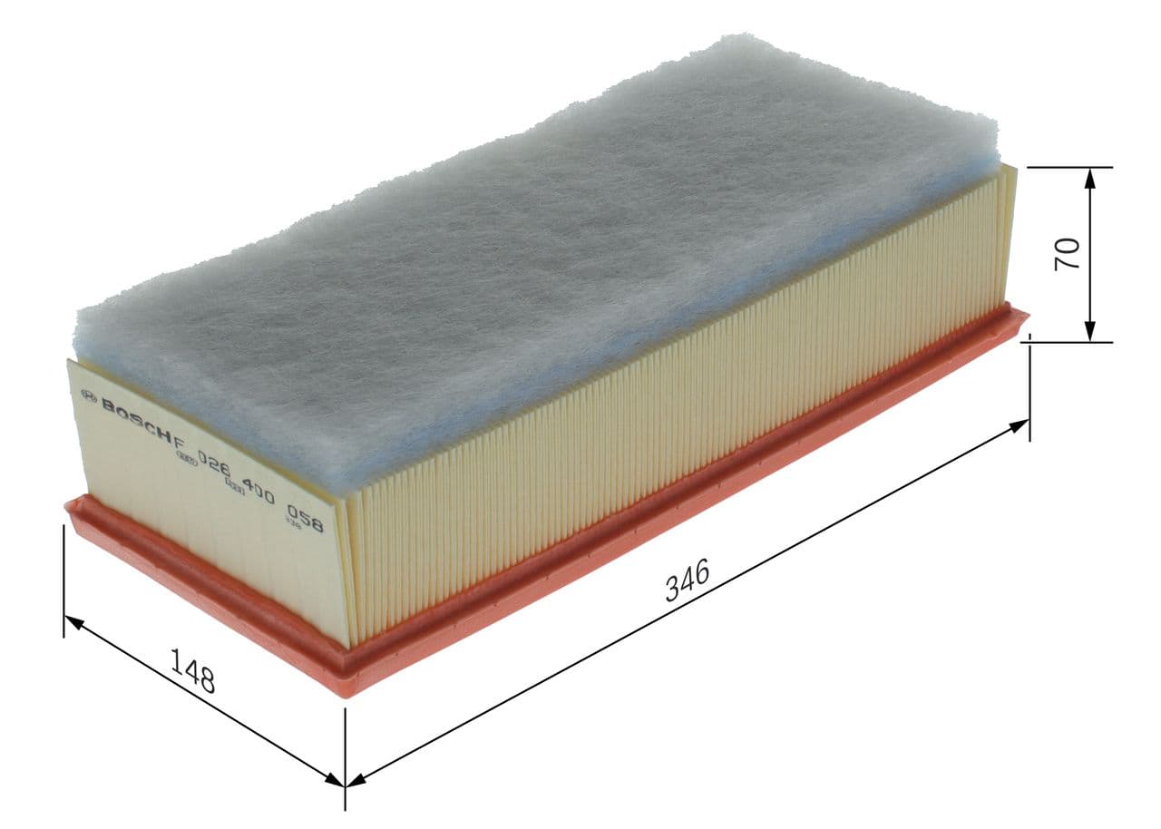 Filtru aer BOSCH F 026 400 058