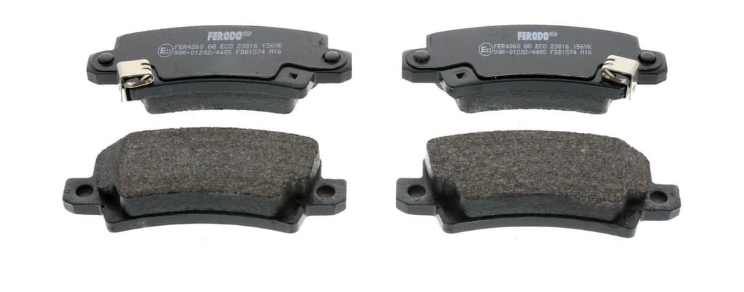set placute frana,frana disc FERODO PREMIER ECO FRICTION FDB1574