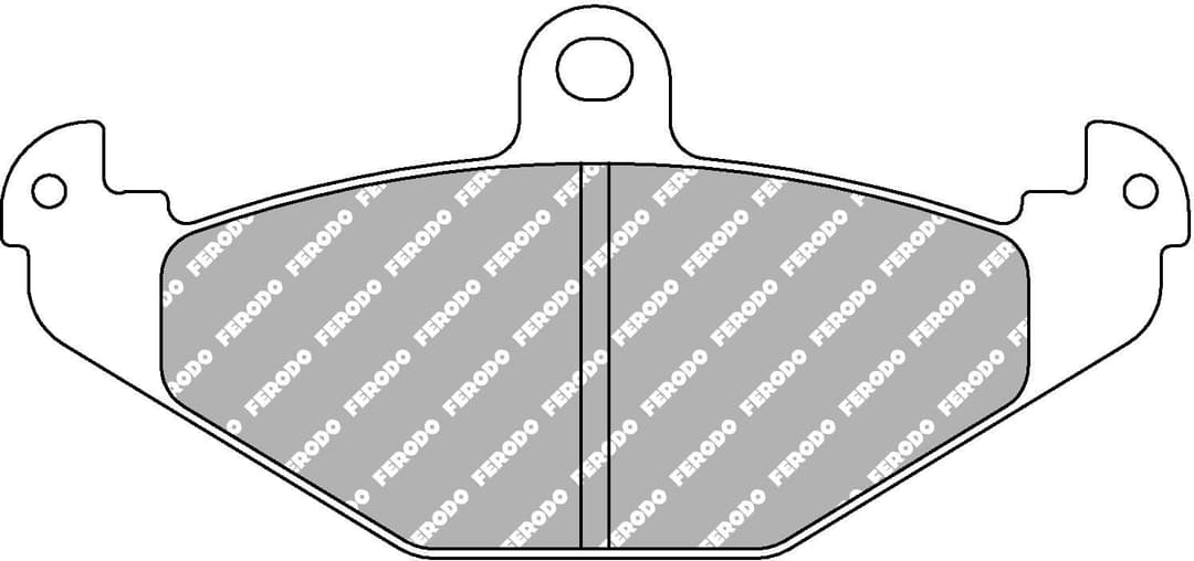 set placute frana,frana disc FERODO FCP1560H