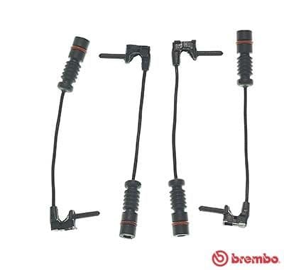 senzor de avertizare,uzura placute de frana BREMBO A 00 256