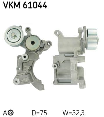 Intinzator curea, curea distributie SKF VKM 61044