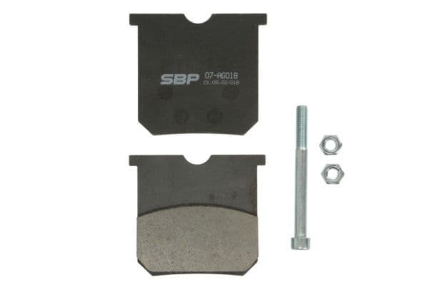 set placute frana,frana disc SBP 07-AG018