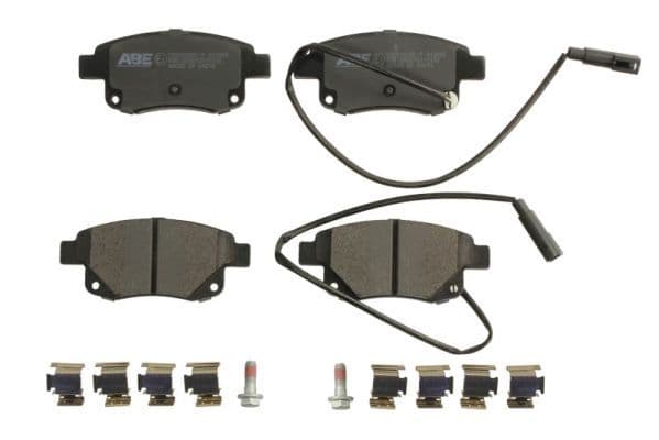 set placute frana,frana disc ABE C2G016ABE-P