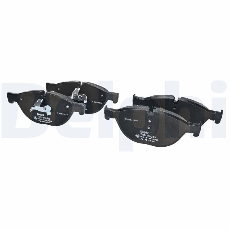 set placute frana,frana disc DELPHI LP2189