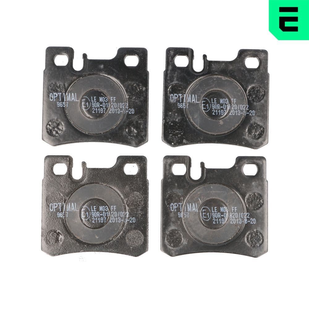 set placute frana,frana disc OPTIMAL BP-09657