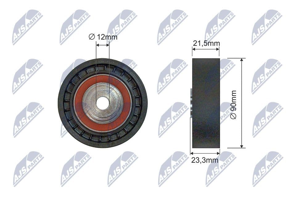 rola intinzator,curea transmisie NTY RNK-TY-041