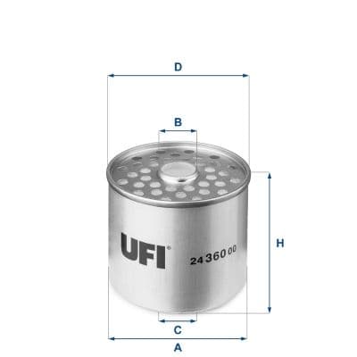 filtru combustibil UFI 24.360.00
