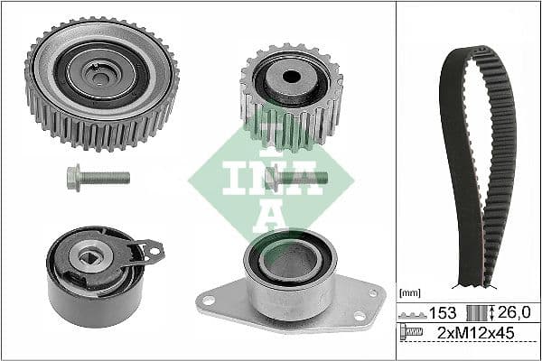 Set curea de distributie Schaeffler INA 530 0194 10