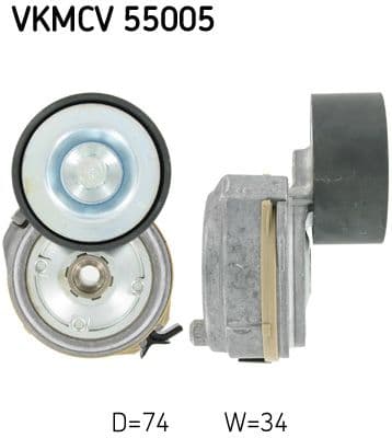 Intinzator curea, curea distributie SKF VKMCV 55005