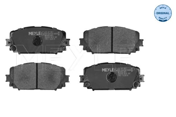 set placute frana,frana disc MEYLE -ORIGINAL: True to OE. 025 247 0817