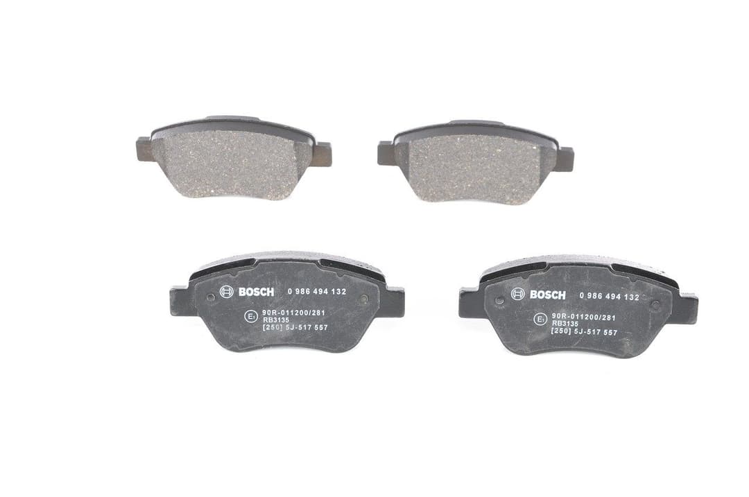 set placute frana,frana disc BOSCH 0 986 494 132
