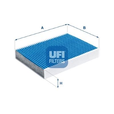 Filtru, aer habitaclu UFI ARGENTIUM 34.234.00