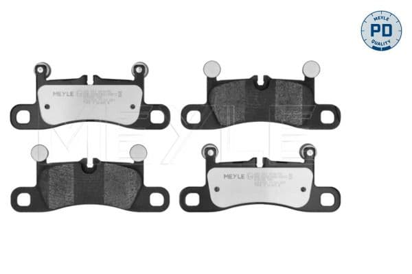 set placute frana,frana disc MEYLE -PD: Advanced performance and design. 025 251 4316/PD