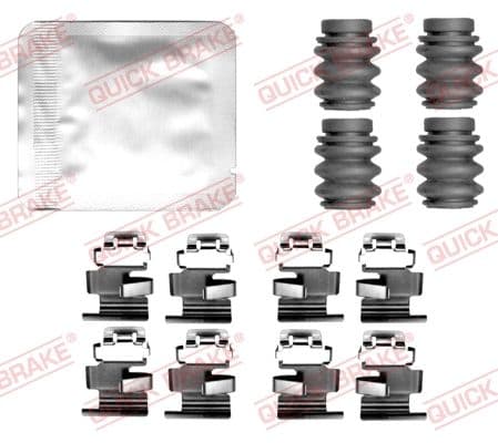 Set accesorii, placute frana QUICK BRAKE 109-0175