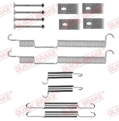 Set accesorii, sabot de frana QUICK BRAKE 105-0844