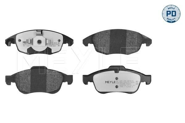 set placute frana,frana disc MEYLE -PD: Advanced performance and design. 025 245 3818/PD