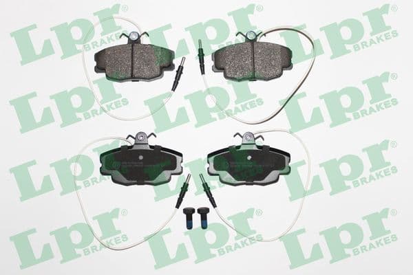 set placute frana,frana disc LPR 05P422