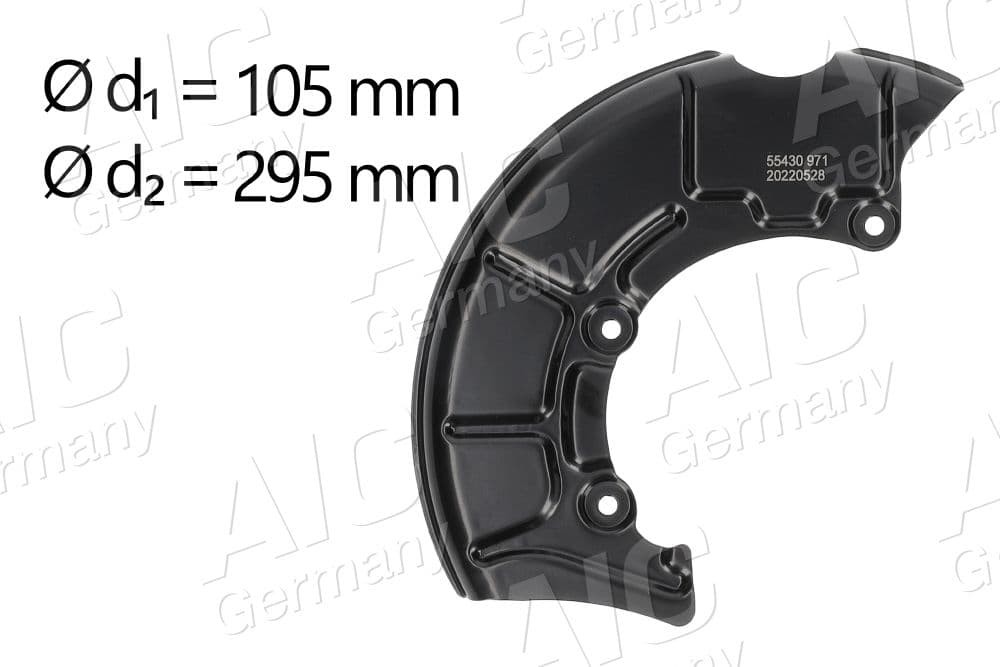 protectie stropire,disc frana AIC Calitatea originală 55430
