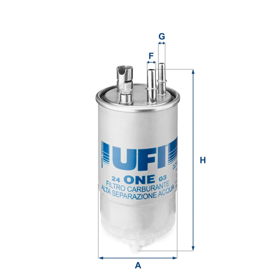 filtru combustibil UFI 24.ONE.03