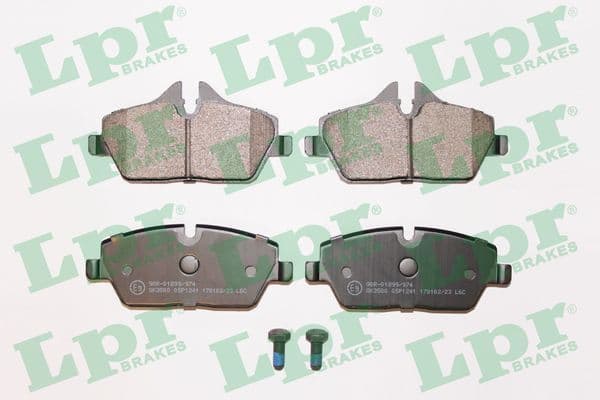 set placute frana,frana disc LPR 05P1241