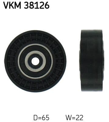 Rola ghidare/conducere, curea transmisie SKF VKM 38126