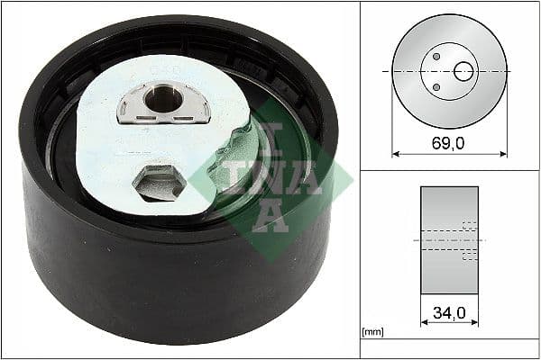 rola intinzator,curea distributie Schaeffler INA 531 0941 10