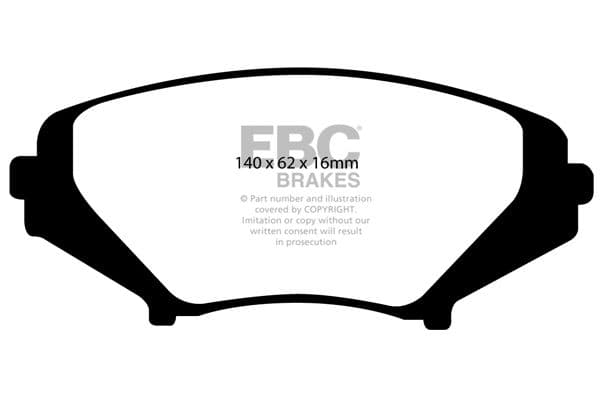 set placute frana,frana disc EBC Brakes DP41665R