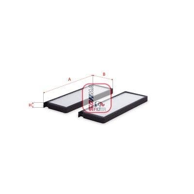 Filtru, aer habitaclu SOFIMA S 3395 C